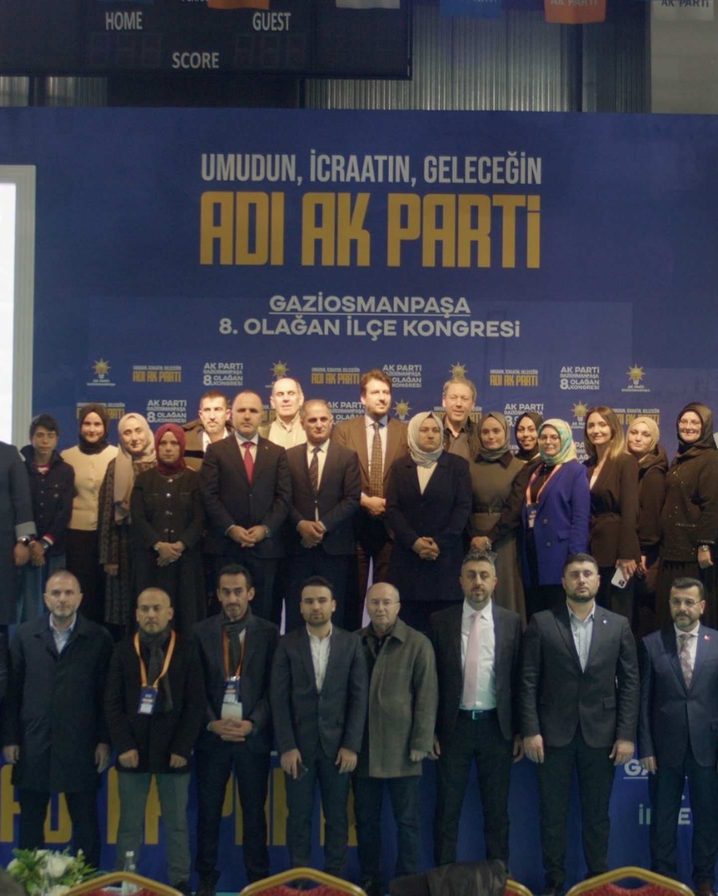 AK Parti Gaziosmanpaşa’da 8. Olağan İlçe Kongresi Coşkuyla Gerçekleştirildi