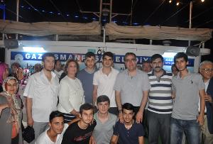 KARADENİZ MAHALLESİ BOĞAZ'DA İFTAR AÇTI