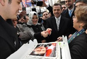 SARIGÖL MAHALLESİ SEÇİM İRTİBAT BÜROSU AÇILIŞ VE ESNAF ZİYARETLERİ