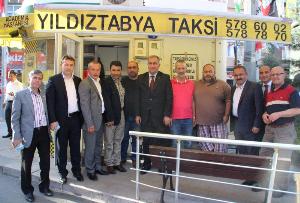 YILDIZTABYA TAKSİ DURAĞI ZİYARETİ