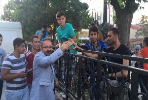 POLİGON CADDESİ ESNAF ZİYARETİNDEYİZ