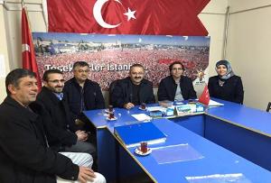 İLÇE BAŞKANIMIZ AV. ŞAHİN PİRDAL ÜYE GÜNCELLEME ZİYARETLERİNE KATILDI