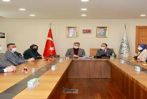 İlçe Başkanı Fatih Aydemir Belediye Başkanını Ziyaret etti!