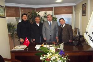 STK LARDAN İLÇEMİ BAŞKANIMIZA HAYIRLI OLSUN ZİYARETİ