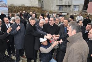 Gönenli Mehmet Efendi Camii Temel Atma Töreni