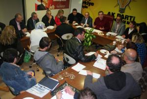 BAĞLARBAŞI VE KARAYOLLARI MAHALLERİ BİRLEŞTİRİLMİŞ TOPLANTISINA İLÇE BAŞKANIMIZ 