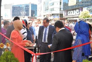 EL SANATLARI SERGİSİNİN AÇILIŞINI YAPTIK