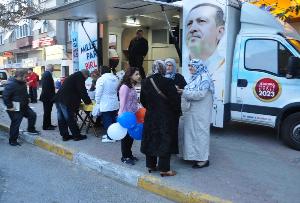 PAZARİÇİ MAHALLELERİNDE AK NOKTA ŞENLİĞİ