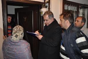 BAŞKAN ERGÜNEŞ MEVLANADA SAHADA